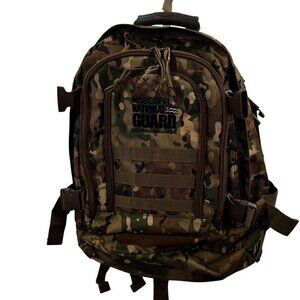 MS National Guard Camo Tactical Backpack Military Style